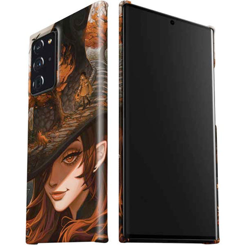Halloween Pumpkin Witch with Fox by Ivy Dolamore Galaxy Note20 Ultra 5G Lite Case