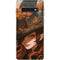 Halloween Pumpkin Witch with Fox by Ivy Dolamore Galaxy S10 Skin