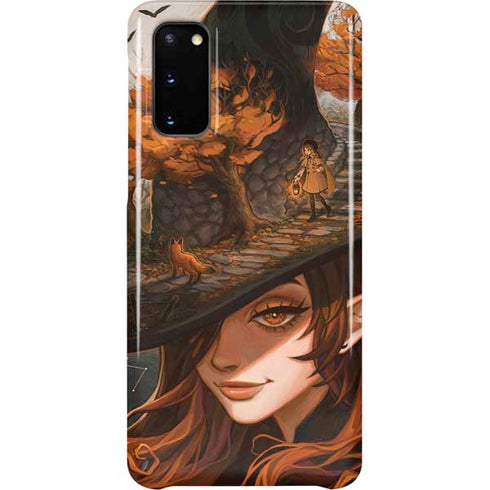 Halloween Pumpkin Witch with Fox by Ivy Dolamore Galaxy S20 Lite Case