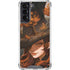 Halloween Pumpkin Witch with Fox by Ivy Dolamore Galaxy S21 5G Clear Case