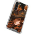 Halloween Pumpkin Witch with Fox by Ivy Dolamore Galaxy S23 Clear Case