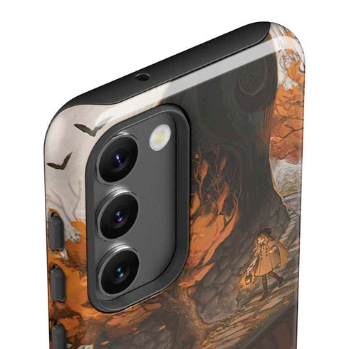Halloween Pumpkin Witch with Fox by Ivy Dolamore Galaxy S23 Plus Pro Case