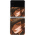 Halloween Pumpkin Witch with Fox by Ivy Dolamore Galaxy Z Flip4 5G Skin