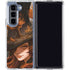 Halloween Pumpkin Witch with Fox by Ivy Dolamore Galaxy Z Fold5 5G Clear Case