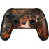 Halloween Pumpkin Witch with Fox by Ivy Dolamore Google Stadia Controller Skin