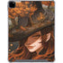 Halloween Pumpkin Witch with Fox by Ivy Dolamore iPad Pro 12.9in (2020) Clear Case