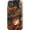 Halloween Pumpkin Witch with Fox by Ivy Dolamore iPhone 11 Impact Case