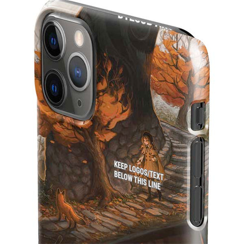 Halloween Pumpkin Witch with Fox by Ivy Dolamore iPhone 11 Pro Max Lite Case