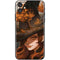 Halloween Pumpkin Witch with Fox by Ivy Dolamore iPhone 11 Skin