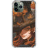 Halloween Pumpkin Witch with Fox by Ivy Dolamore iPhone 12 Pro Clear Case