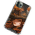 Halloween Pumpkin Witch with Fox by Ivy Dolamore iPhone 12 Pro Clear Case