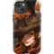 Halloween Pumpkin Witch with Fox by Ivy Dolamore iPhone 13 Impact Case