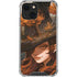 Halloween Pumpkin Witch with Fox by Ivy Dolamore iPhone 13 Mini Clear Case