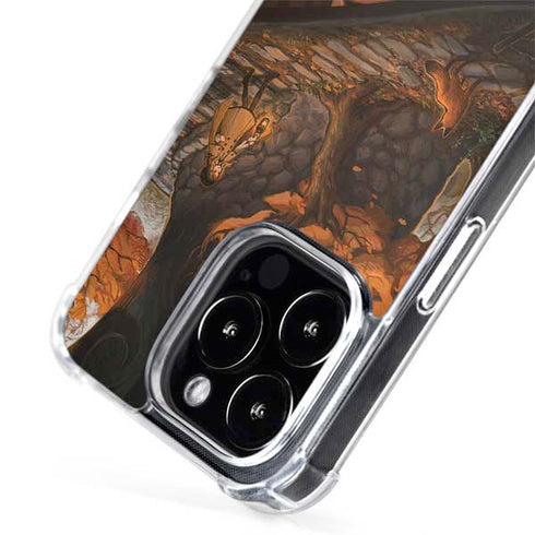 Halloween Pumpkin Witch with Fox by Ivy Dolamore iPhone 13 Pro MagSafe Case