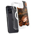 Halloween Pumpkin Witch with Fox by Ivy Dolamore iPhone 14 Pro MagSafe Case
