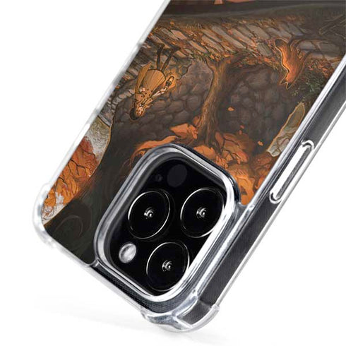 Halloween Pumpkin Witch with Fox by Ivy Dolamore iPhone 15 Pro Max MagSafe Case