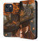 Halloween Pumpkin Witch with Fox by Ivy Dolamore iPhone 15 Plus Folio Case