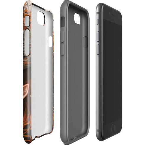 Halloween Pumpkin Witch with Fox by Ivy Dolamore iPhone SE (2nd & 3rd Gen) Pro Case