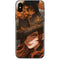Halloween Pumpkin Witch with Fox by Ivy Dolamore iPhone X Skin