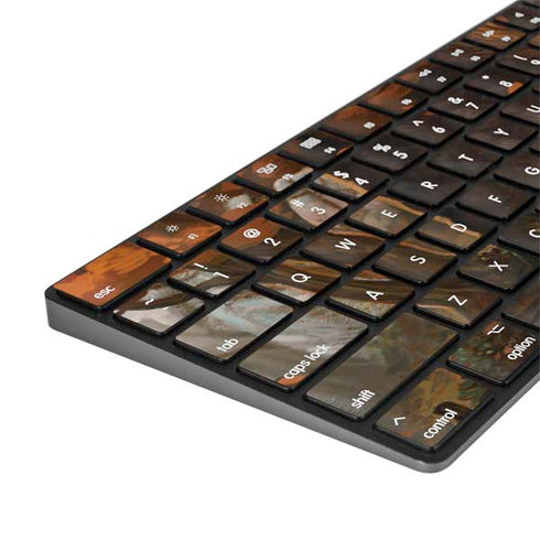 Halloween Pumpkin Witch with Fox by Ivy Dolamore Magic Keyboard with Numeric Keypad Skin