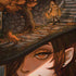 Halloween Pumpkin Witch with Fox by Ivy Dolamore Moto G6 Skin
