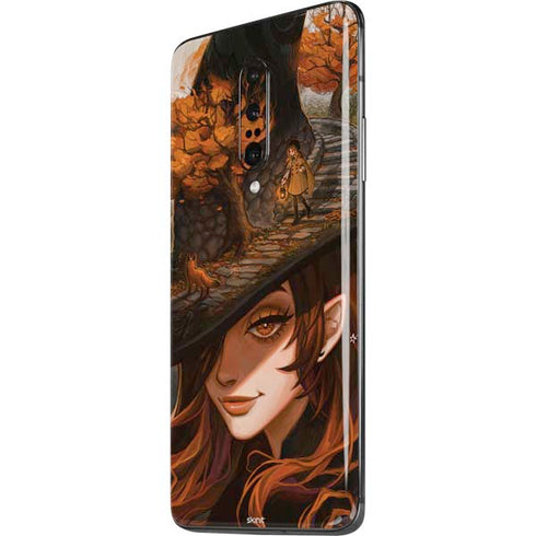 Halloween Pumpkin Witch with Fox by Ivy Dolamore OnePlus 7 Pro Skin