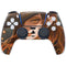 Halloween Pumpkin Witch with Fox by Ivy Dolamore PS5 Controller Skin