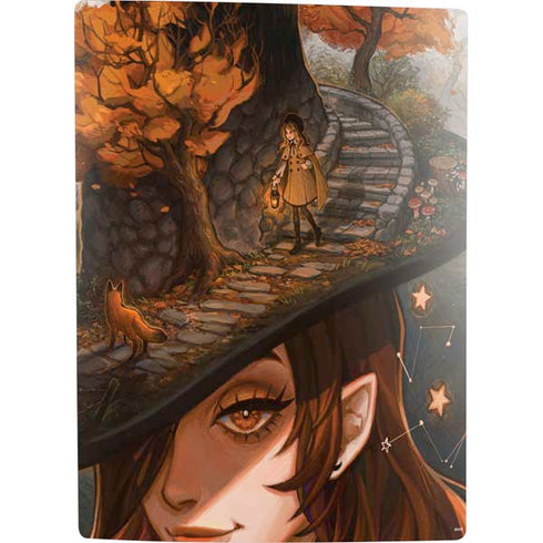 Halloween Pumpkin Witch with Fox by Ivy Dolamore PS5 Digital Edition Bundle Skin