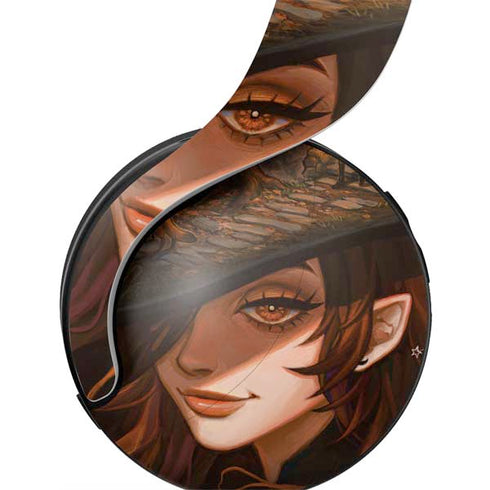 Halloween Pumpkin Witch with Fox by Ivy Dolamore PULSE 3D Wireless Headset for PS5 Skin