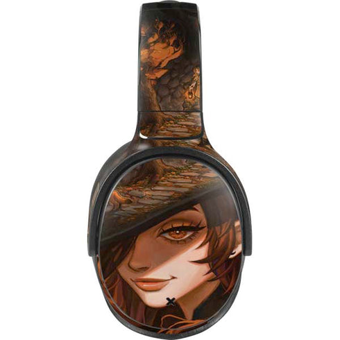 Halloween Pumpkin Witch with Fox by Ivy Dolamore Skullcandy Venue Skin