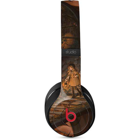 Halloween Pumpkin Witch with Fox by Ivy Dolamore Studio Wireless Skin