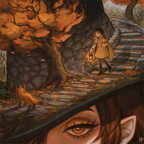 Halloween Pumpkin Witch with Fox by Ivy Dolamore Surface Book 2 15in Skin