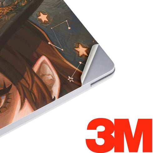 Halloween Pumpkin Witch with Fox by Ivy Dolamore Surface Laptop 3 13.5in Skin