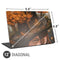 Halloween Pumpkin Witch with Fox by Ivy Dolamore Universal Laptop 12in (9.8 x 6.8in) Skin