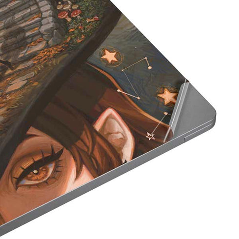 Halloween Pumpkin Witch with Fox by Ivy Dolamore Universal Laptop 13in (10.6 x 7.6in) Skin