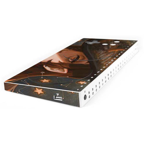 Halloween Pumpkin Witch with Fox by Ivy Dolamore Xbox Adaptive Controller Skin