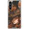 Halloween Pumpkin Witch with Fox by Ivy Dolamore Galaxy S23 FE Clear Case