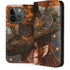 Halloween Pumpkin Witch with Fox by Ivy Dolamore iPhone 15 Pro Folio Case