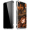 Halloween Pumpkin Witch with Fox by Ivy Dolamore iPhone XR Clear Case