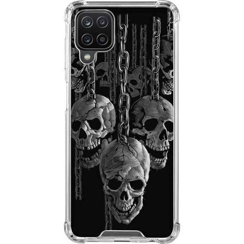 Liquid Blue Hanging Out Galaxy A12 Clear Case