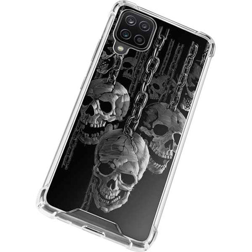 Liquid Blue Hanging Out Galaxy A12 Clear Case