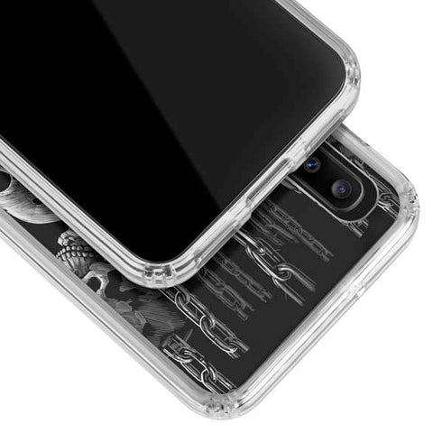 Liquid Blue Hanging Out Galaxy A30 Clear Case