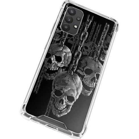 Liquid Blue Hanging Out Galaxy A32 5G Clear Case
