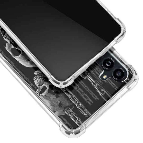 Liquid Blue Hanging Out Galaxy A54 5G Clear Case