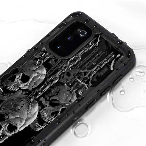 Liquid Blue Hanging Out Galaxy S20 Waterproof Case