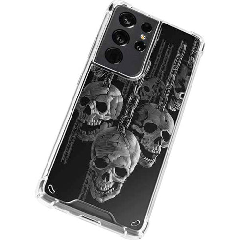 Liquid Blue Hanging Out Galaxy S21 Ultra 5G Clear Case