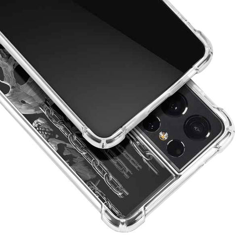 Liquid Blue Hanging Out Galaxy S21 Ultra 5G Clear Case