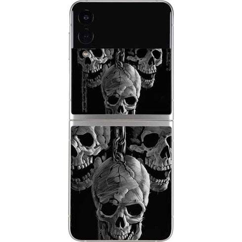 Liquid Blue Hanging Out Galaxy Z Flip3 5G Skin