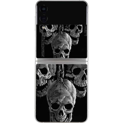 Liquid Blue Hanging Out Galaxy Z Flip4 5G Skin