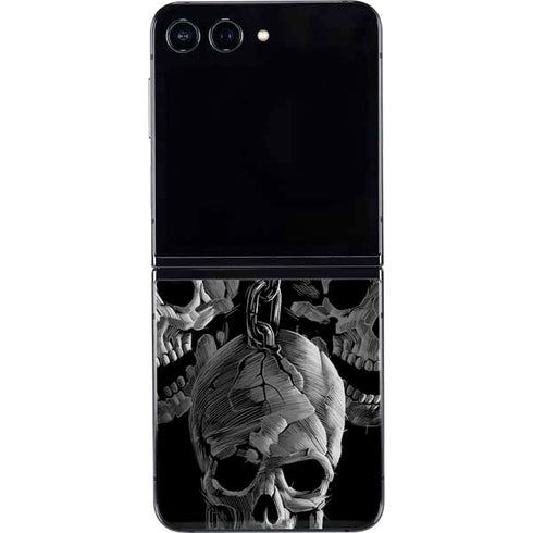 Liquid Blue Hanging Out Galaxy Z Flip5 5G Skin